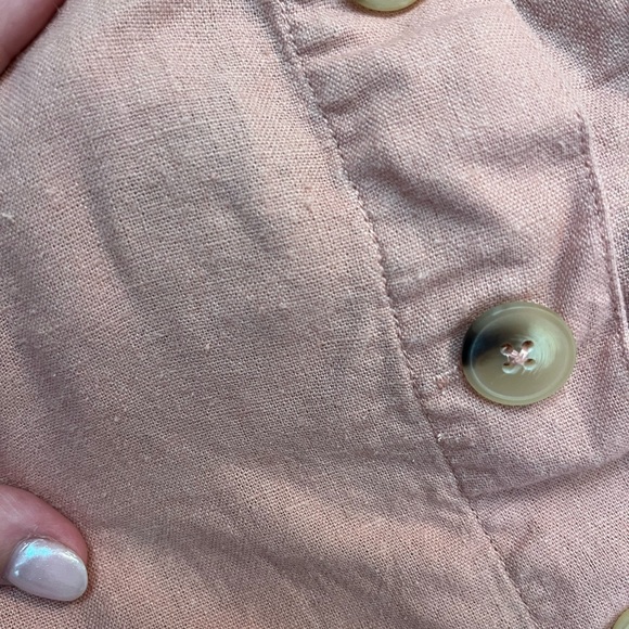 Linen Paperbag Skirt - Picture 5 of 5